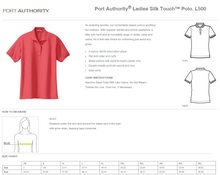 Load image into Gallery viewer, Women's Adult Cotton Polo