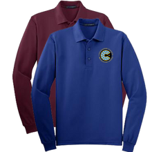 Load image into Gallery viewer, Adult Longsleeve Polo - Black Only