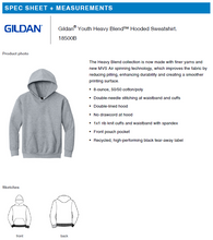 Load image into Gallery viewer, Youth Heavy Blend Hoodie
