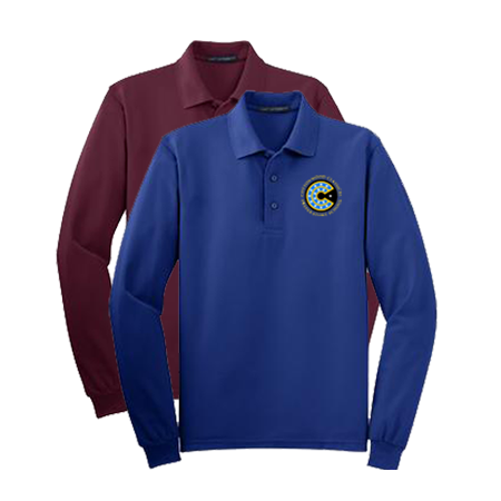 Youth long sleeve clearance polo shirts